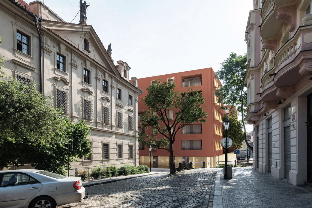 Apartment Building “U Milosrdných” in Prague